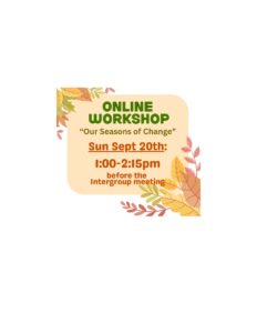Pre-CCI Meeting Workshop #4